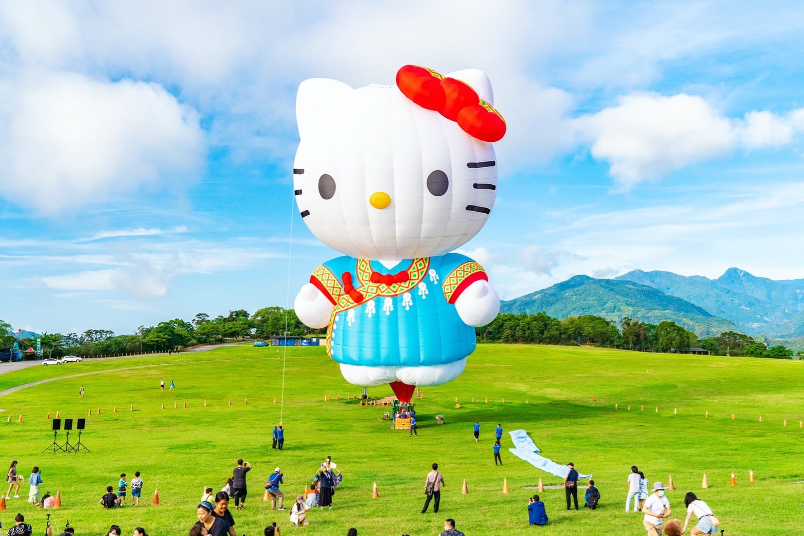 每年都在臺東所舉辦的國際熱氣球嘉年華，同時也開放多場光雕音樂會，千萬別錯過